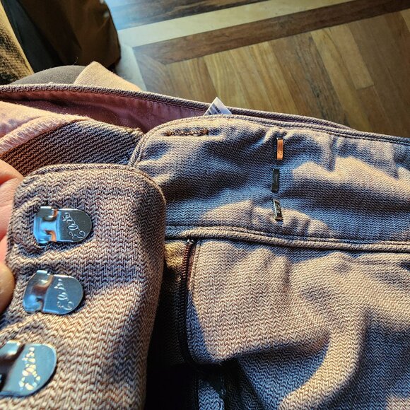 Joe B By Joe Benbassett Juniors Medium Rise Gray Pants Size 9 - Picture 12 of 16